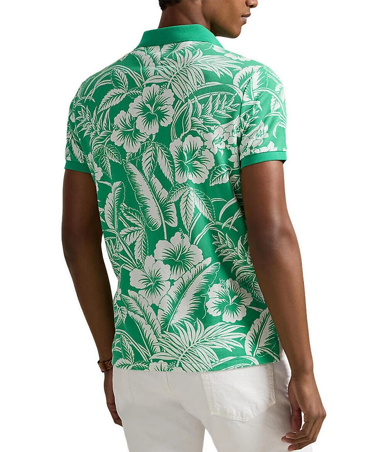 Polo Ralph Lauren Classic Fit Tropical Mesh Short Sleeve Polo Shirt