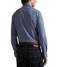 Polo Ralph Lauren Classic Fit Twill Plaid Performance Stretch Long Sleeve Woven Shirt