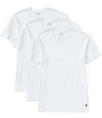 Polo Ralph Lauren Classic Fit V-Neck Undershirt T-Shirts 3-Pack