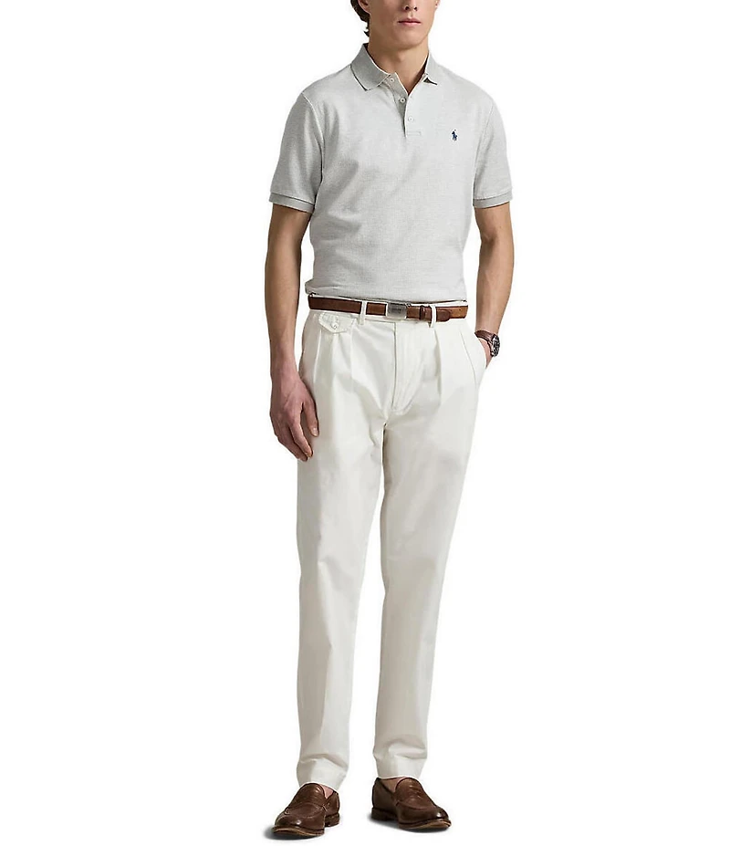 Polo Ralph Lauren Classic Houndstooth Jersey Short Sleeve Polo Shirt