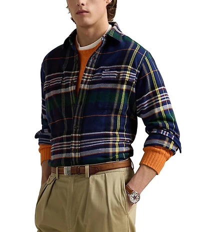 Polo Ralph Lauren Classic Plaid Brushed Flannel Workshirt