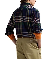 Polo Ralph Lauren Classic Plaid Brushed Flannel Workshirt