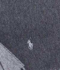 Polo Ralph Lauren Classic Reversible Wool Blend Scarf