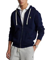 Polo Ralph Lauren Classic Solid Full Front Zip Fleece Hoodie