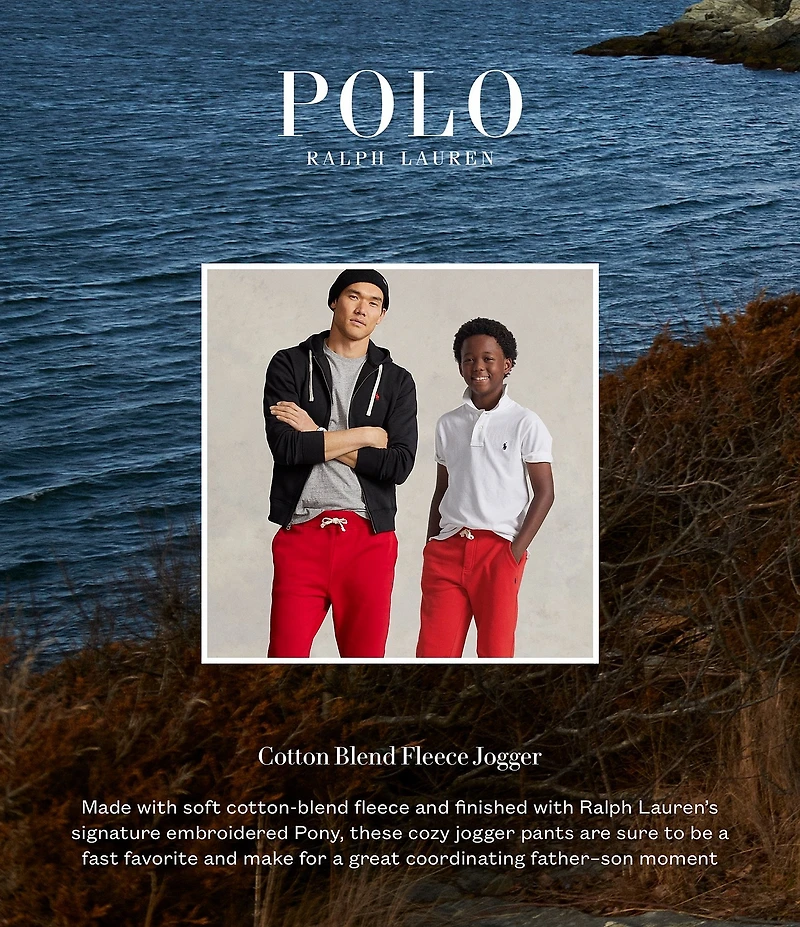 Polo Ralph Lauren Classic Solid Full Front Zip Fleece Hoodie