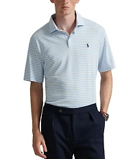 Polo Ralph Lauren Classic Striped Soft Cotton Short Sleeve Polo Shirt