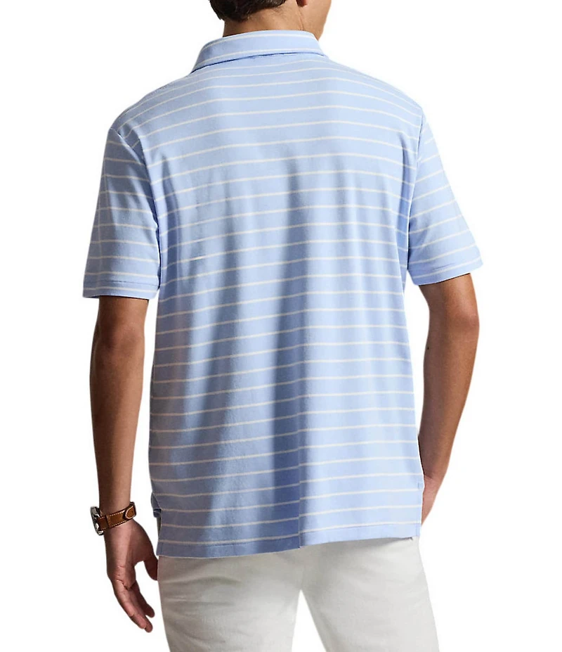 Polo Ralph Lauren Classic Striped Soft Cotton Short Sleeve Polo Shirt