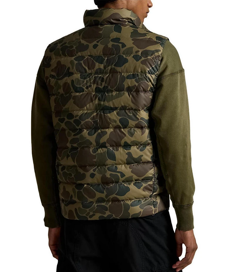 Polo Ralph Lauren Colden Camo Print Packable Vest