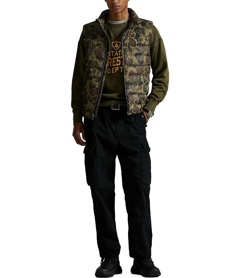 Polo Ralph Lauren Colden Camo Print Packable Vest