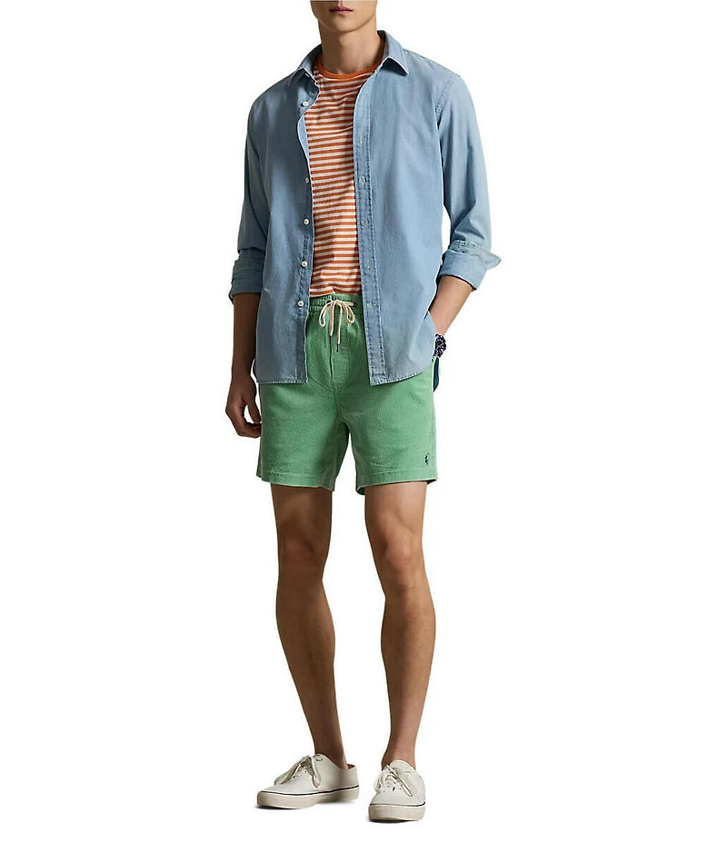 Polo Ralph Lauren Corduroy Prepster 6#double; Inseam Shorts