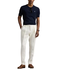 Polo Ralph Lauren Cotton Crewneck Short Sleeve Sweater