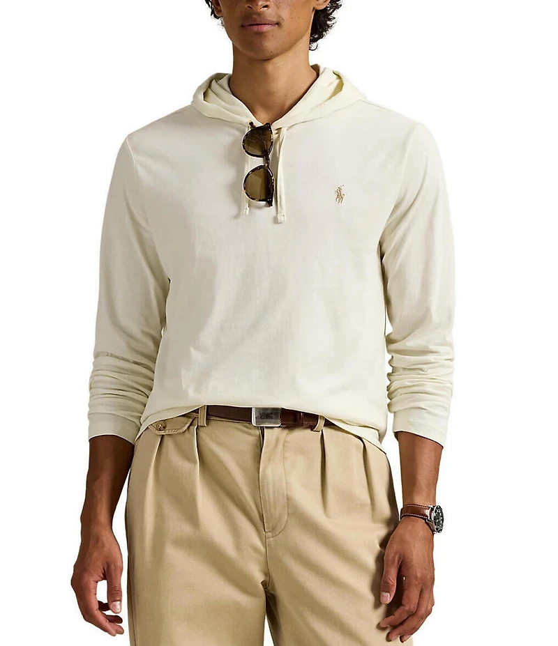 Polo Ralph Lauren Cotton Jersey Long Sleeve Hoodie