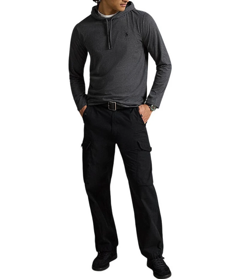 Polo Ralph Lauren Cotton Jersey Long Sleeve Hoodie