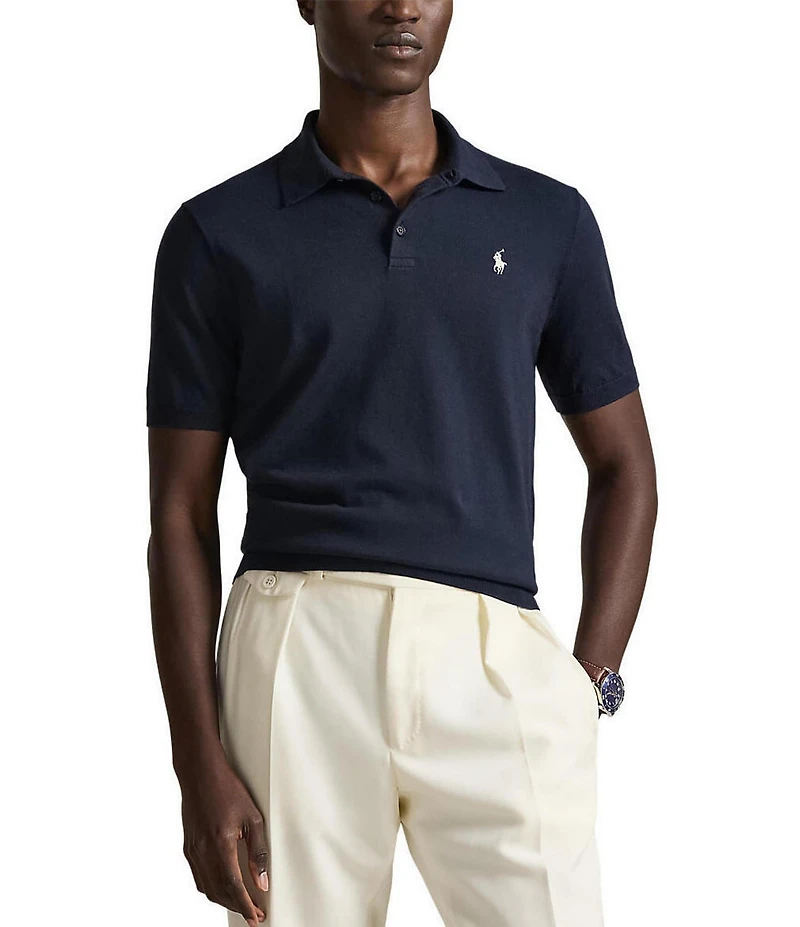 Polo Ralph Lauren Cotton Polo-Collar Sweater