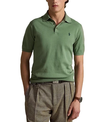 Polo Ralph Lauren Cotton Polo-Collar Sweater
