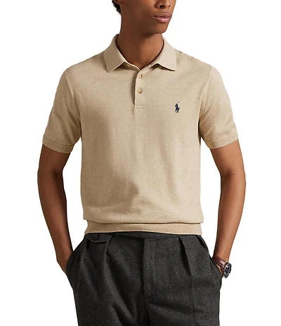 Polo Ralph Lauren Cotton Polo-Collar Sweater