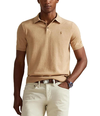 Polo Ralph Lauren Cotton Polo-Collar Sweater