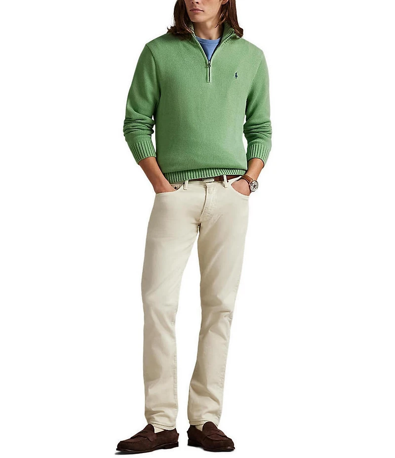 Polo Ralph Lauren Cotton Shaker Half-Zip Sweater