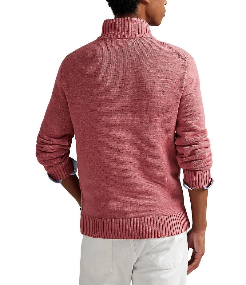 Polo Ralph Lauren Cotton Shaker Half-Zip Sweater