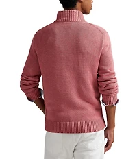 Polo Ralph Lauren Cotton Shaker Half-Zip Sweater