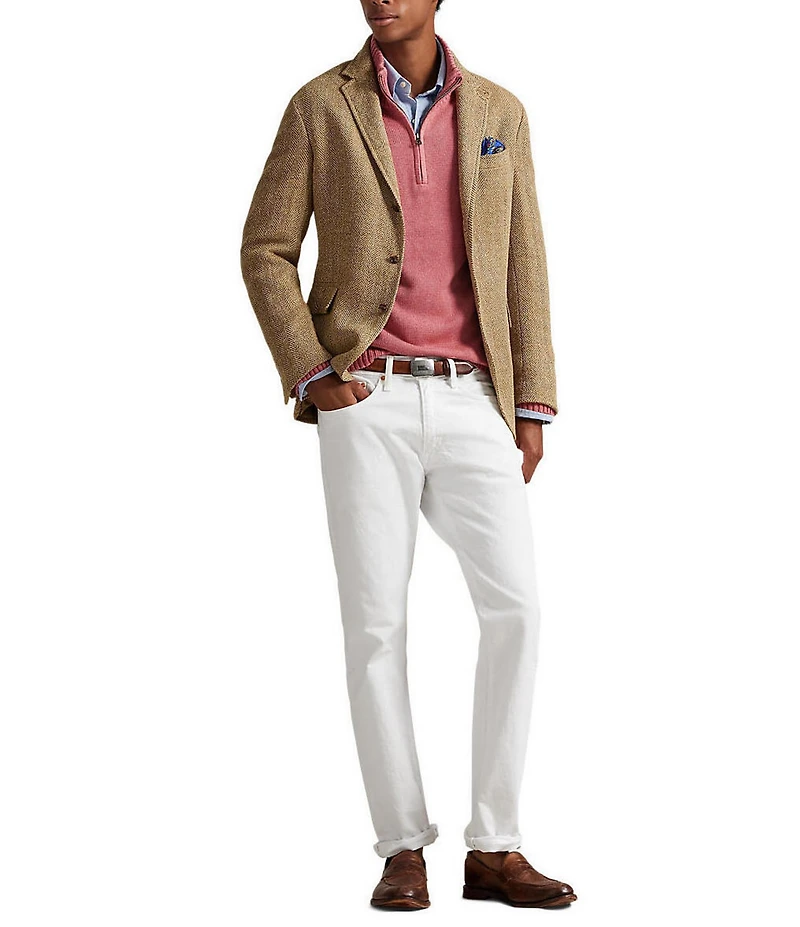 Polo Ralph Lauren Cotton Shaker Half-Zip Sweater