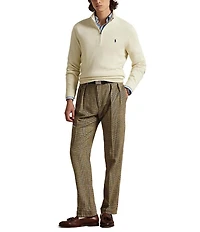 Polo Ralph Lauren Cotton Shaker Half-Zip Sweater