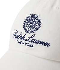 Polo Ralph Lauren Crest-Embroidered Twill Ball Cap