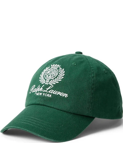 Polo Ralph Lauren Crest-Embroidered Twill Ball Cap