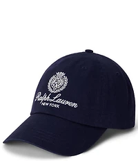 Polo Ralph Lauren Crest-Embroidered Twill Ball Cap