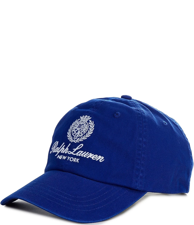 Polo Ralph Lauren Crest-Embroidered Twill Ball Cap