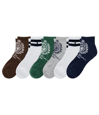 Polo Ralph Lauren Crest Quarter Socks 6-Pack
