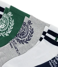 Polo Ralph Lauren Crest Quarter Socks 6-Pack