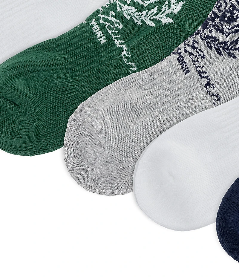 Polo Ralph Lauren Crest Quarter Socks 6-Pack