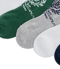 Polo Ralph Lauren Crest Quarter Socks 6-Pack