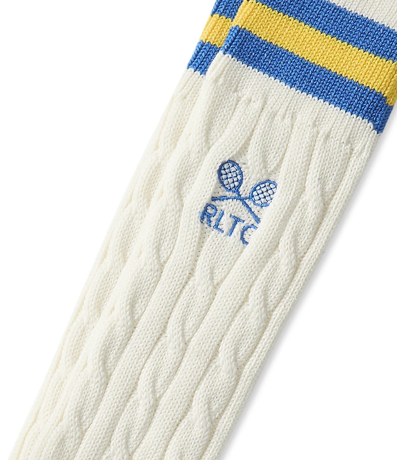 Polo Ralph Lauren Cricket Cable Crew Socks
