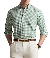 Polo Ralph Lauren Gingham Oxford Long Sleeve Woven Shirt