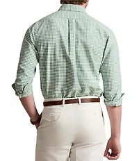 Polo Ralph Lauren Gingham Oxford Long Sleeve Woven Shirt