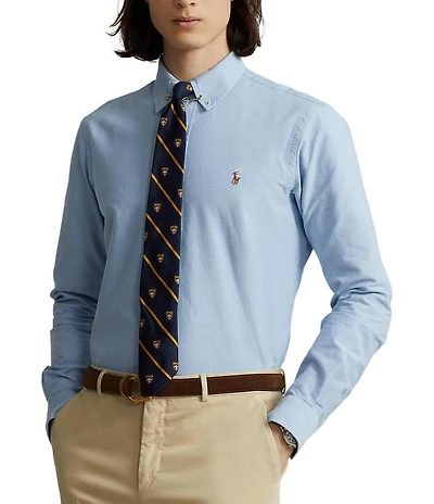 Polo Ralph Lauren Custom Fit Oxford Long Sleeve Woven Shirt
