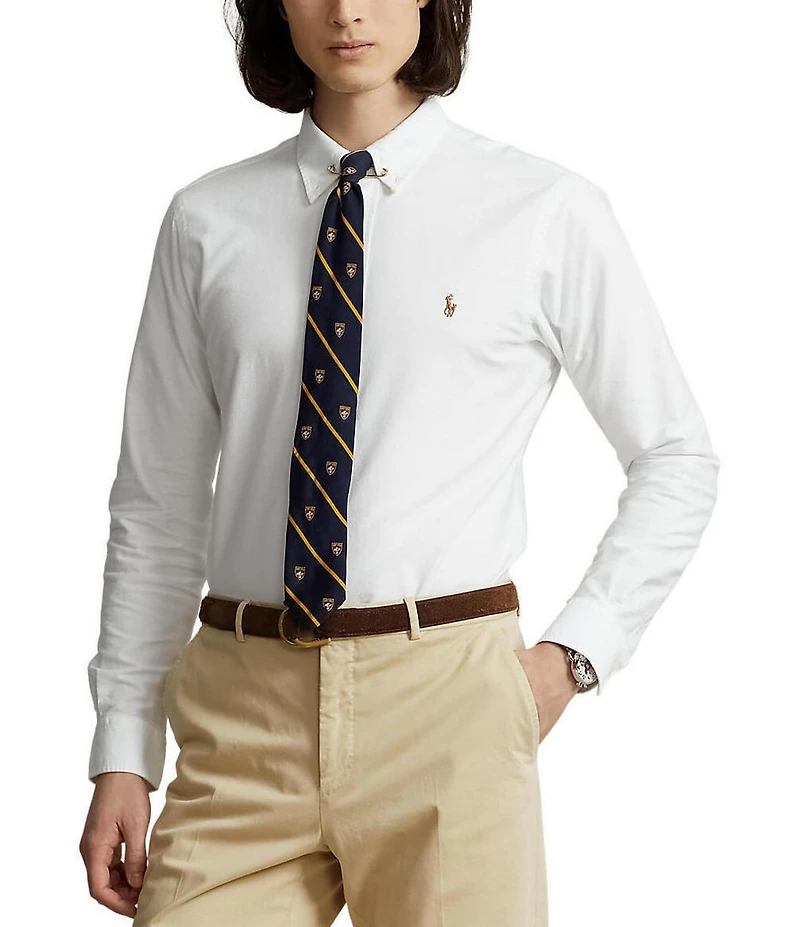 Polo Ralph Lauren Custom Fit Oxford Long Sleeve Woven Shirt
