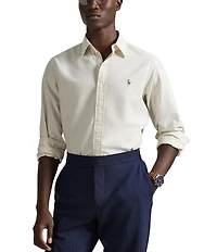 Polo Ralph Lauren Custom Fit Oxford Long Sleeve Woven Shirt