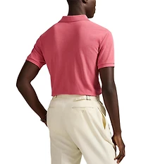 Polo Ralph Lauren Custom Slim Fit Solid Mesh Polo Shirt
