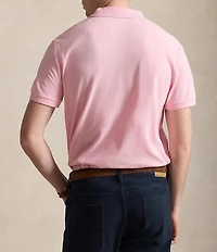 Polo Ralph Lauren Custom Slim Fit Solid Mesh Polo Shirt