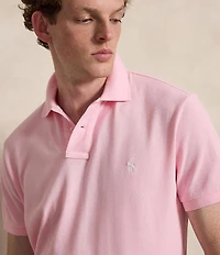 Polo Ralph Lauren Custom Slim Fit Solid Mesh Polo Shirt