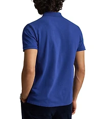 Polo Ralph Lauren Custom Slim Fit Solid Mesh Polo Shirt