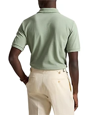 Polo Ralph Lauren Custom Slim Fit Solid Mesh Polo Shirt