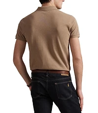 Polo Ralph Lauren Custom Slim Fit Solid Mesh Polo Shirt