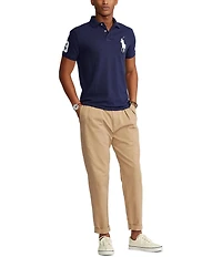 Polo Ralph Lauren Custom Slim Fit Big Pony Mesh Short-Sleeve Polo Shirt