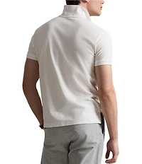 Polo Ralph Lauren Custom Slim Fit Honeycomb Mesh Short Sleeve Polo Shirt