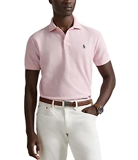 Polo Ralph Lauren Custom Slim Fit Honeycomb Mesh Short Sleeve Polo Shirt