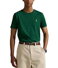Polo Ralph Lauren Custom Slim Fit Jersey Crewneck Short Sleeve T-Shirt